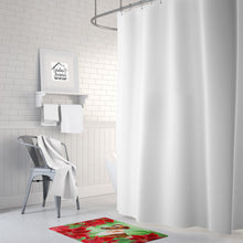Load image into Gallery viewer, Smooth Fox Terrier Poinsettas Machine Washable Memory Foam Mat CK1296RUG
