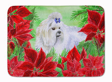 Load image into Gallery viewer, Maltese Poinsettas Machine Washable Memory Foam Mat CK1299RUG