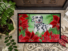 Load image into Gallery viewer, Dalmatian Poinsettas Doormat - 24x36 Decorative Floor Mat – Indoor/Outdoor Rug with Artistic Flair CK1301JMAT