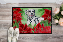 Load image into Gallery viewer, Dalmatian Poinsettas Doormat - 18x27 Decorative Floor Mat – Indoor/Outdoor Rug with Artistic Flair CK1301MAT