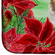 Load image into Gallery viewer, German Shepherd Poinsettas Dish Drying Mat – Absorbent, Artistic Kitchen Essentials CK1302DDM