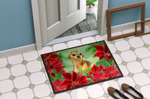 Load image into Gallery viewer, Chihuahua Poinsettas Doormat - 18x27 Decorative Floor Mat – Indoor/Outdoor Rug with Artistic Flair CK1306MAT
