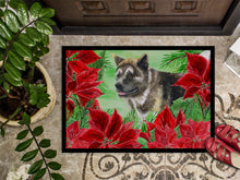 Load image into Gallery viewer, American Akita Poinsettas Doormat - 24x36 Decorative Floor Mat – Indoor/Outdoor Rug with Artistic Flair CK1317JMAT