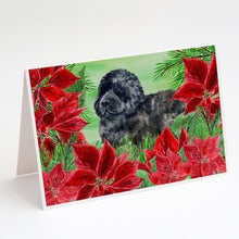 Load image into Gallery viewer, Newfoundland Poinsettas Greeting Cards -  Blank Note Cards – 8-Pack of Artist-Designed Cards with Envelopes
