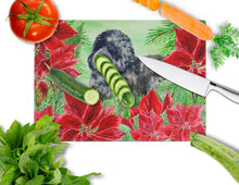 Load image into Gallery viewer, Newfoundland Poinsettas Glass Cutting Boards – Durable, Decorative Kitchen Art Large CK1319LCB