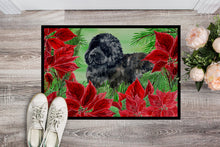 Load image into Gallery viewer, Newfoundland Poinsettas Doormat - 18x27 Decorative Floor Mat – Indoor/Outdoor Rug with Artistic Flair CK1319MAT