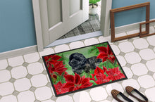 Load image into Gallery viewer, Newfoundland Poinsettas Doormat - 18x27 Decorative Floor Mat – Indoor/Outdoor Rug with Artistic Flair CK1319MAT