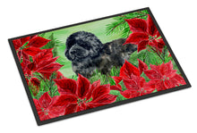 Load image into Gallery viewer, Newfoundland Poinsettas Doormat - 18x27 Decorative Floor Mat – Indoor/Outdoor Rug with Artistic Flair CK1319MAT