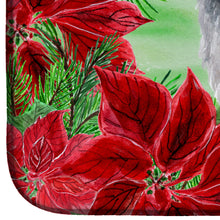 Load image into Gallery viewer, Moscow Watchdog Poinsettas Dish Drying Mat – Absorbent, Artistic Kitchen Essentials CK1321DDM