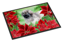 Load image into Gallery viewer, Moscow Watchdog Poinsettas Doormat - 18x27 Decorative Floor Mat – Indoor/Outdoor Rug with Artistic Flair CK1321MAT
