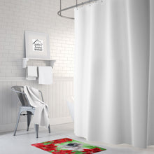 Load image into Gallery viewer, Moscow Watchdog Poinsettas Machine Washable Memory Foam Mat CK1321RUG