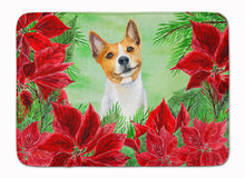 Load image into Gallery viewer, Basenji Poinsettas Machine Washable Memory Foam Mat CK1340RUG