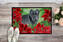Load image into Gallery viewer, Cane Corso Poinsettas Doormat - 18x27 Decorative Floor Mat – Indoor/Outdoor Rug with Artistic Flair CK1342MAT