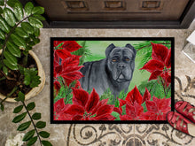 Load image into Gallery viewer, Cane Corso Poinsettas Doormat - 18x27 Decorative Floor Mat – Indoor/Outdoor Rug with Artistic Flair CK1342MAT