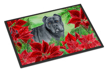 Load image into Gallery viewer, Cane Corso Poinsettas Doormat - 18x27 Decorative Floor Mat – Indoor/Outdoor Rug with Artistic Flair CK1342MAT