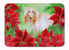 Load image into Gallery viewer, Afghan Hound Poinsettas Machine Washable Memory Foam Mat CK1350RUG