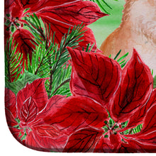 Load image into Gallery viewer, Labrador Retriever Poinsettas Dish Drying Mat – Absorbent, Artistic Kitchen Essentials CK1361DDM
