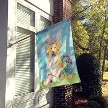Load image into Gallery viewer, Corgi Easter Bunny Flag Canvas House Size CK1373CHF