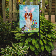 Load image into Gallery viewer, Cavalier Spaniel Easter Bunny Garden Flag - Outdoor Decorative Yard Flag CK1374GF