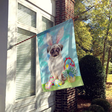 Load image into Gallery viewer, Pug Easter Bunny Flag Canvas House Size CK1375CHF