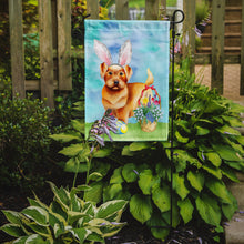 Load image into Gallery viewer, Norfolk Terrier Easter Bunny Garden Flag - Outdoor Decorative Yard Flag CK1376GF