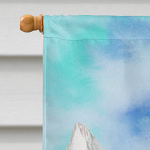 Load image into Gallery viewer, English Bulldog Easter Bunny Flag Canvas House Size CK1378CHF