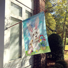 Load image into Gallery viewer, Dandie Dinmont Easter Bunny Flag Canvas House Size CK1379CHF