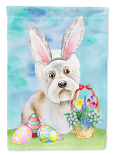 Load image into Gallery viewer, Dandie Dinmont Easter Bunny Flag Canvas House Size CK1379CHF