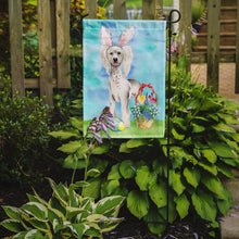 Load image into Gallery viewer, Chinese Crested Easter Bunny Garden Flag - Outdoor Decorative Yard Flag CK1380GF