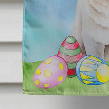 Load image into Gallery viewer, Bichon Frise Easter Bunny Flag Canvas House Size CK1381CHF