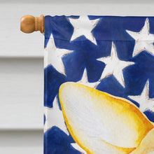 Load image into Gallery viewer, Corgi Patriotic Flag Canvas House Size CK1383CHF