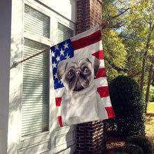 Load image into Gallery viewer, Pug Patriotic Flag Canvas House Size CK1385CHF