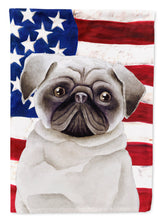 Load image into Gallery viewer, Pug Patriotic Garden Flag - Outdoor Decorative Yard Flag CK1385GF