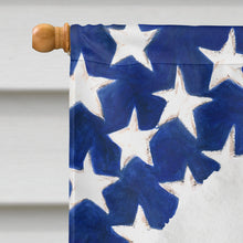 Load image into Gallery viewer, Dandie Dinmont Patriotic Flag Canvas House Size CK1386CHF