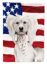 Load image into Gallery viewer, Chinese Crested Patriotic Garden Flag - Outdoor Decorative Yard Flag CK1387GF