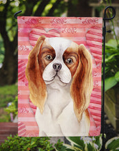Load image into Gallery viewer, Cavalier Spaniel Love Garden Flag - Outdoor Decorative Yard Flag CK1391GF
