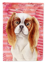 Load image into Gallery viewer, Cavalier Spaniel Love Garden Flag - Outdoor Decorative Yard Flag CK1391GF