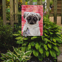 Load image into Gallery viewer, Pug Love Garden Flag - Outdoor Decorative Yard Flag CK1392GF