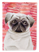 Load image into Gallery viewer, Pug Love Garden Flag - Outdoor Decorative Yard Flag CK1392GF