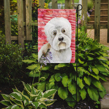 Load image into Gallery viewer, Dandie Dinmont Love Garden Flag - Outdoor Decorative Yard Flag CK1393GF