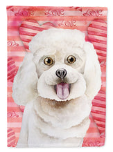 Load image into Gallery viewer, Bichon Frise Love Garden Flag - Outdoor Decorative Yard Flag CK1395GF