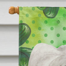 Load image into Gallery viewer, Chinese Crested Shamrocks Flag Canvas House Size CK1401CHF