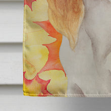 Load image into Gallery viewer, Cavalier Spaniel Fall Flag Canvas House Size CK1405CHF