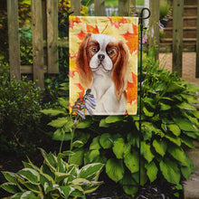 Load image into Gallery viewer, Cavalier Spaniel Fall Garden Flag - Outdoor Decorative Yard Flag CK1405GF