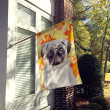 Load image into Gallery viewer, Pug Fall Flag Canvas House Size CK1406CHF