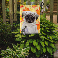 Load image into Gallery viewer, Pug Fall Garden Flag - Outdoor Decorative Yard Flag CK1406GF