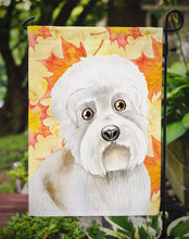 Load image into Gallery viewer, Dandie Dinmont Fall Garden Flag - Outdoor Decorative Yard Flag CK1407GF