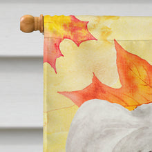 Load image into Gallery viewer, Chinese Crested Fall Flag Canvas House Size CK1408CHF