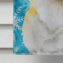 Load image into Gallery viewer, Corgi Winter Flag Canvas House Size CK1411CHF