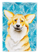 Load image into Gallery viewer, Corgi Winter Garden Flag - Outdoor Decorative Yard Flag CK1411GF